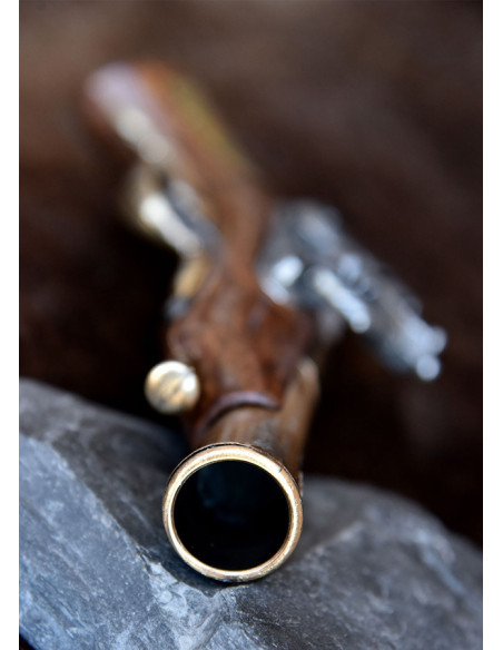 Deutsche Steinschlosspistole S. XVII,...