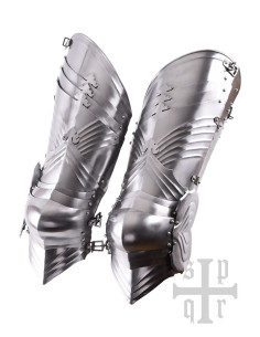 German Gothic Armor S. XV til ben, par