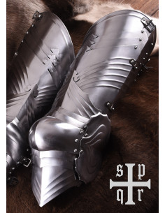 German Gothic Armor S. XV til ben, par 2