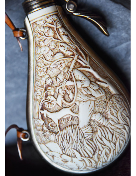 Elfenbeinpulverkasten für...