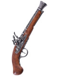 Pirat flintlås pistol, blunderbuss type, 1700-tallet