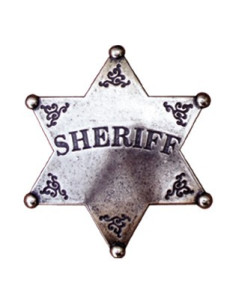 Sheriffstjerne 6 point