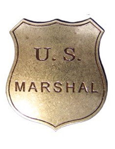 Amerikaanse maarschalk-badge