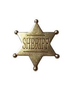 Sheriffstjerne 6 point