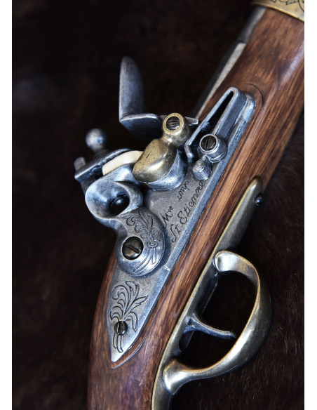 Pistola francesa de Napoleón Flintlock