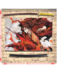 Yoriichi Tsugikuni Banner en Katana-pakket, Demon Slayer