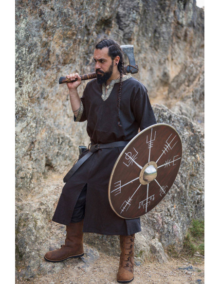 Túnica vikinga manga corta Richard,...