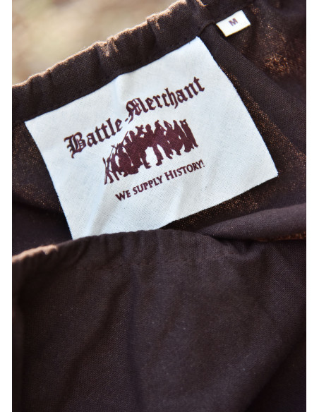 Middeleeuwse jurk Ana, bruin