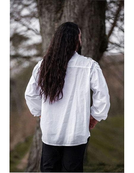 Camisa medieval con lazos modelo...