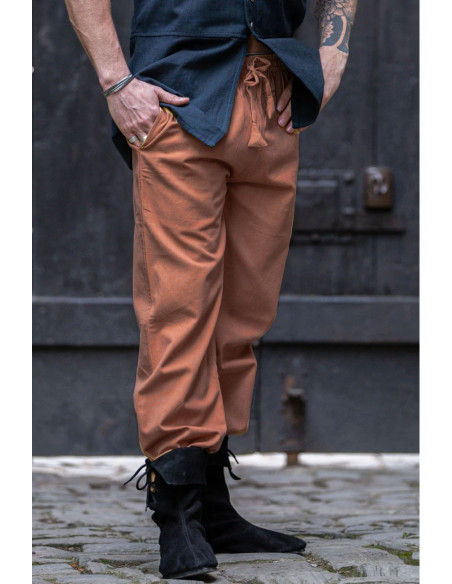 Middeleeuwse broek Unisex Tobacco...