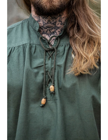 Ärmelloses grünes mittelalterliches...