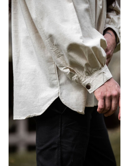 Camisa medieval ancha Oswald, color...
