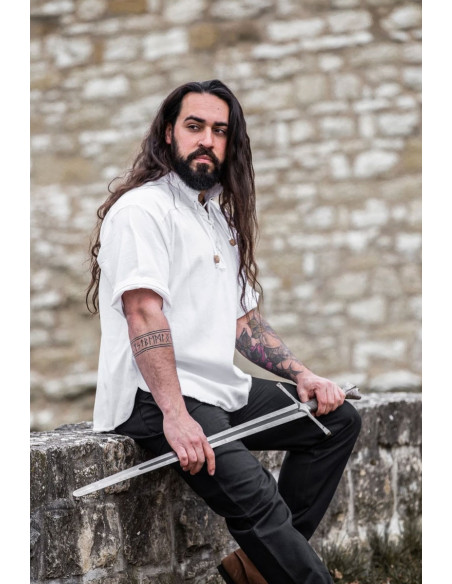 Camisa medieval manga corta y lazos,... Camisa medieval manga corta y lazos,...