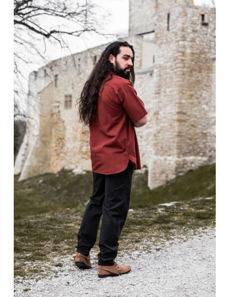 Camisa medieval manga corta y lazos,... Camisa medieval manga corta y lazos,...