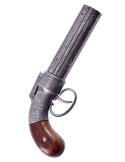 1837 Allen og Thurber Pepperbox revolver, blåt