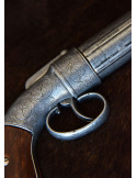 1837 Allen og Thurber Pepperbox revolver, blåt