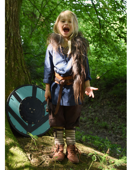 Túnica medieval de niño modelo Arn, azul