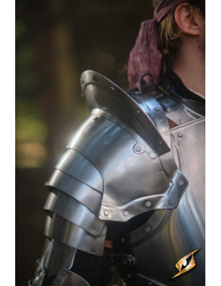 Epauletten in staalgrijze serie Epic...