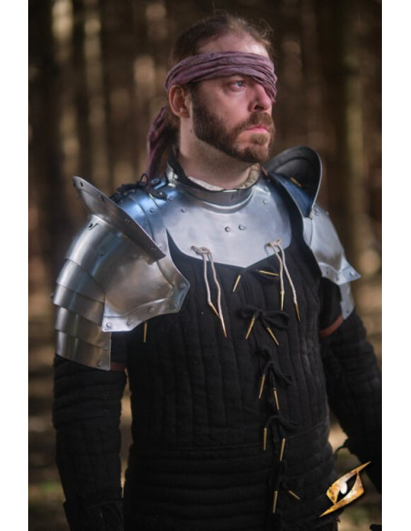 Epauletten in staalgrijze serie Epic...