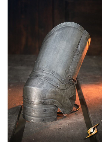 Captain serie benbeskyttere i sort...