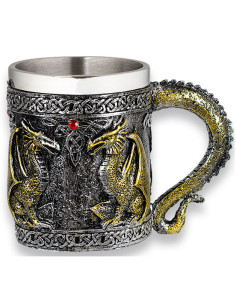 Tole10 harpikskrus med Dragons design