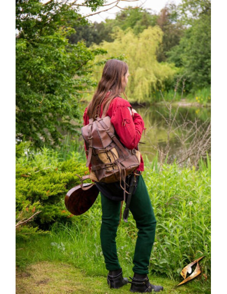 Vintage wollen legging in Hunter...