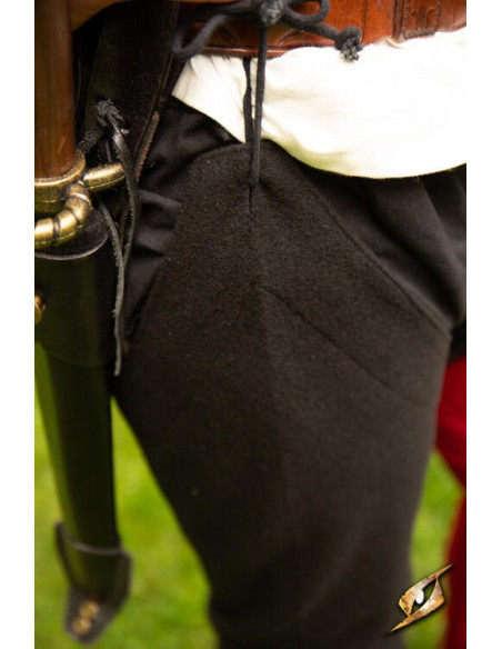 Epic zwarte wollen vintage legging