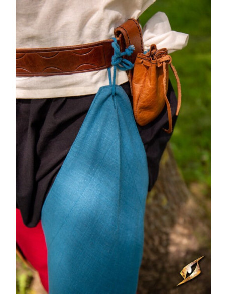 Vintage mistige blauwe katoenen legging