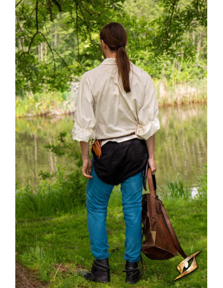 Vintage mistige blauwe katoenen legging