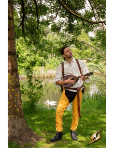 Epochebroekje van katoen in de kleur Goudgeel