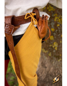 Vintage katoenen legging in Grifo Yellow 2