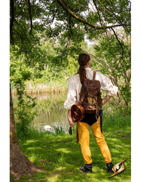 Vintage bomuldsleggings i Grifo Yellow