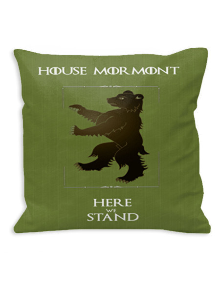 Cojín House Mormont de Juego de Tronos