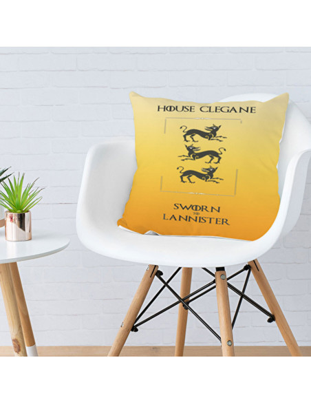 Game of Thrones House Clegane Cushion