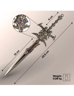 Espada en miniatura Frostmourne de World of Warcraft con... 2