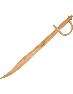 Piratenschwert aus Holz, 76 cm.