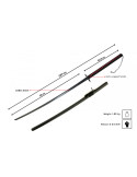 Katana forjada a mano Bankai Cutting Moon, Bleach