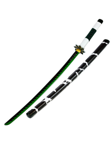 Håndsmedet Katana fra Shinazugawa Sanemi, Demon Slayer