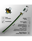 Håndsmedet Katana fra Shinazugawa Sanemi, Demon Slayer