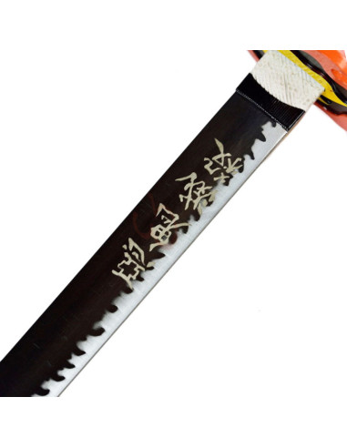 Kyojuro Rengoku Håndsmedet Katana, Demon Slayer