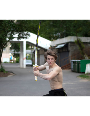 Zenitsu Agatsumas håndsmedede Katana, Dæmondræber