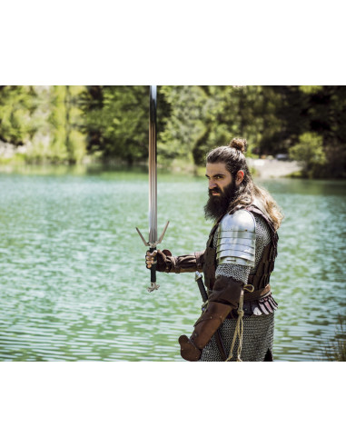 Espada de plata forjada a mano de Geralt, The Witcher III Wildhunt