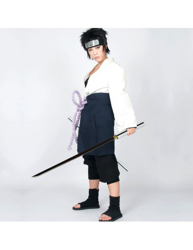 Sasuke Uchiha handgesmede katana set van Naruto