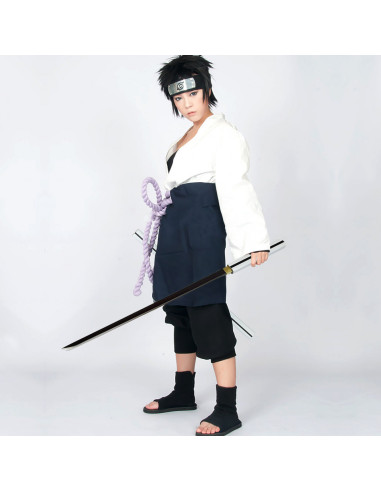 Sasuke Uchihas handgeschmiedetes Katana-Set aus Naruto