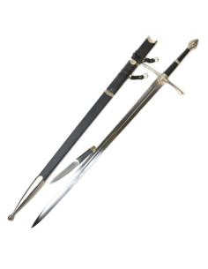 Met de hand gesmeed en geslepen ONofficieel zwaard Strider, The Lord of the Rings
