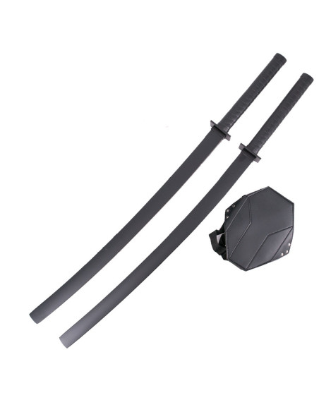 Set 2 Katanas DeadPool mit Rucksack... Set 2 Katanas DeadPool mit Rucksack...