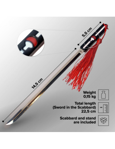 Open Sasuke's katana-achtige kaarten, Naruto