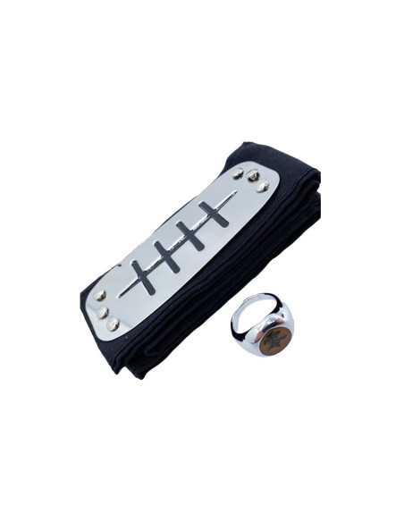 Bandana og ring Hidden Rain Village,...