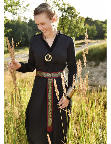 Cinturón medieval mujer en tela...