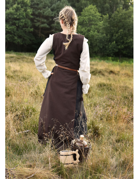 Vestido medieval sin mangas Jarle en...